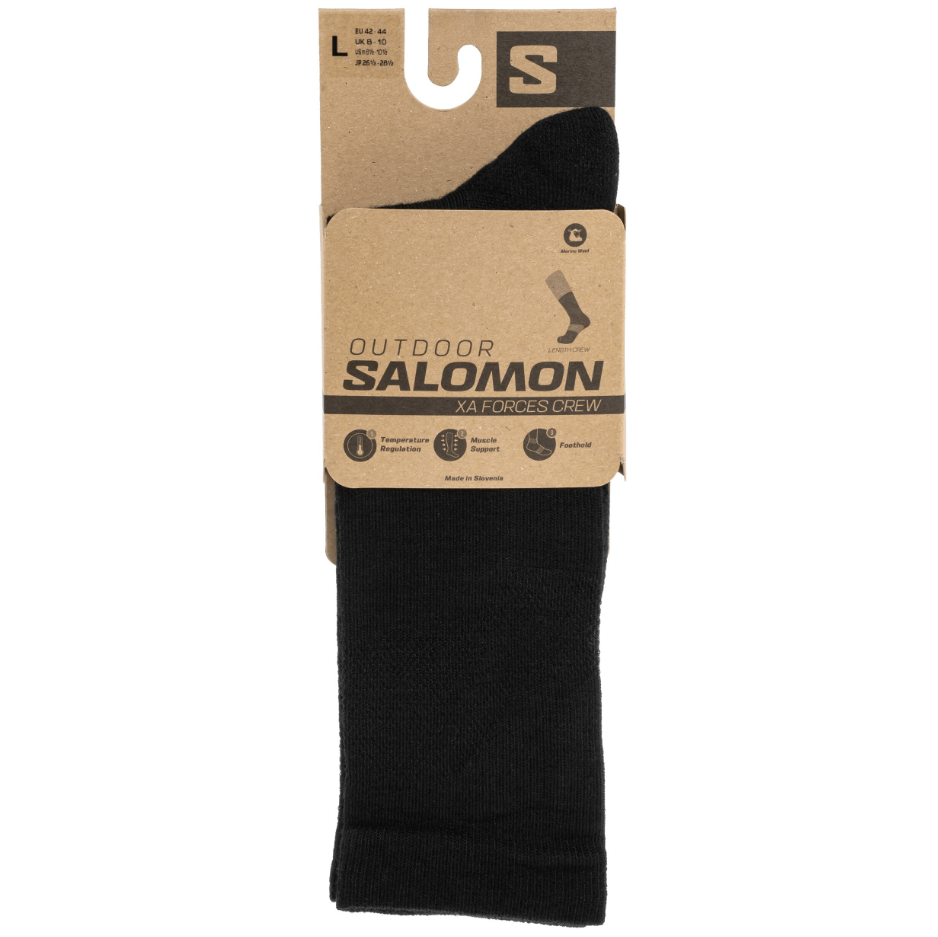 Шкарпетки Salomon XA FORCES CREW Black Фото 2